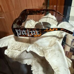 Tortoiseshell Sunglasses with Bold Logo